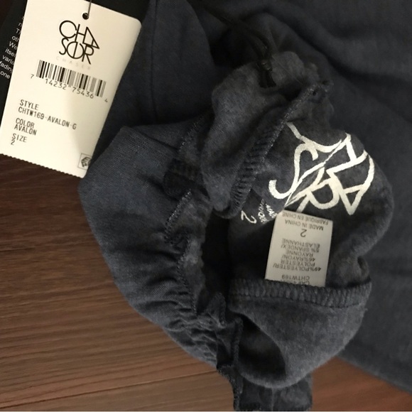 Chaser Cozy Knit Paper Bag Waist Wide Leg Pants Kids NWT - Picture 6 of 6